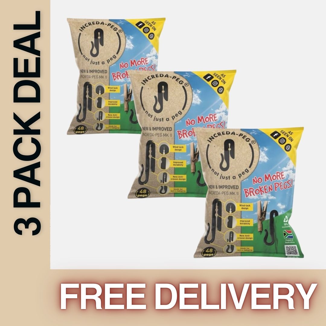 Increda-Peg®  - 3 Pack Deal [Free Delivery - Save 21%]