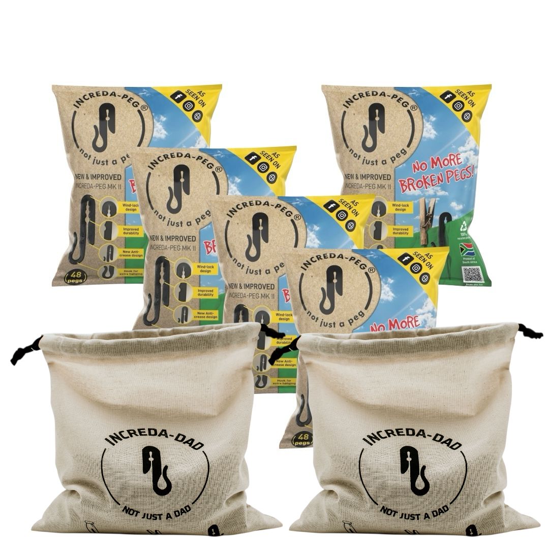 Father's Day Madness - 4 packets + 2 custom bags [Get 1 Free Packet & Free Delivery!]