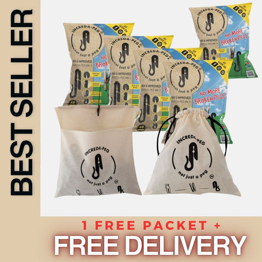 Festive Season Sale - 4 packets + 2 bags  [Get 1 Extra Free Packet - Save 55%]